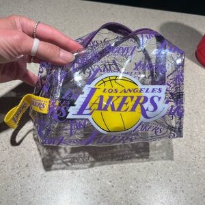 Los Angeles Lakers Transparent Toiletry Bag